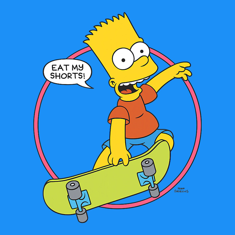 The Simpsons Bart Simpson Eat My Shorts Classic Tee by longCreatives | Teevron