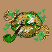 St. Patrick's Day Lips Vintage Hoodie | Teevron