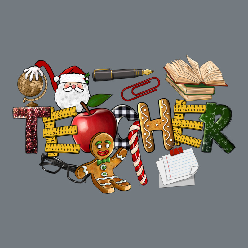 Christmas Teacher Heavyweight Sweatshirt by LillyAllenDesigns | Teevron