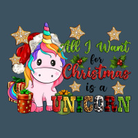 All I Want For Christmas Is A Unicorn Urban Heavy Tee | Teevron