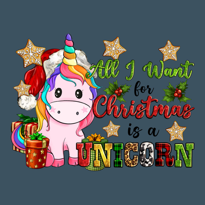 All I Want For Christmas Is A Unicorn Urban Heavy Tee by CowGirlArtShop | Teevron