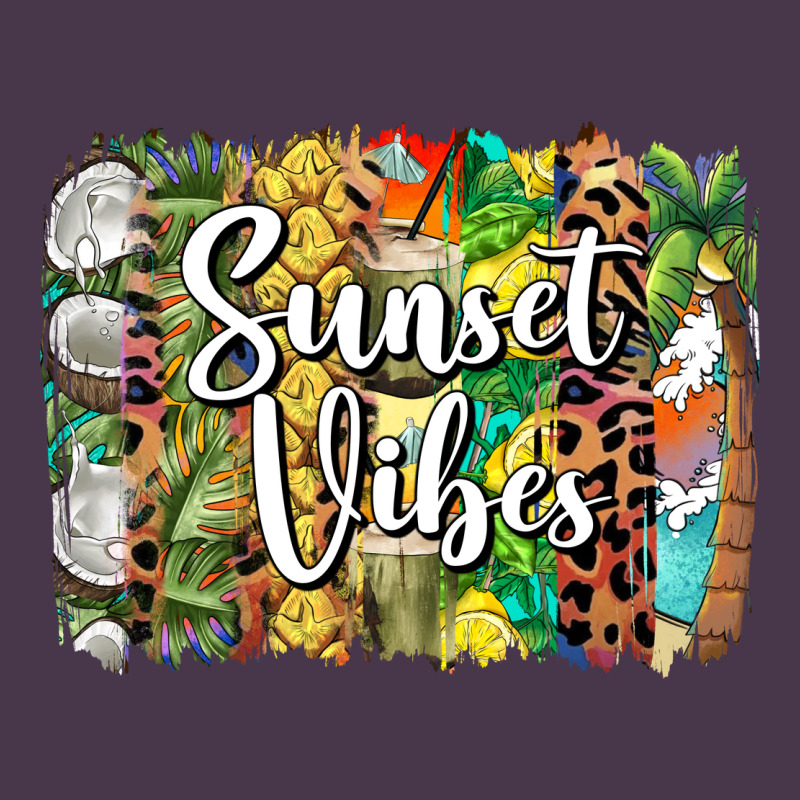 Sunset Vibes Brush Stroke Heavyweight Hoodie by BarkalooDesign | Teevron