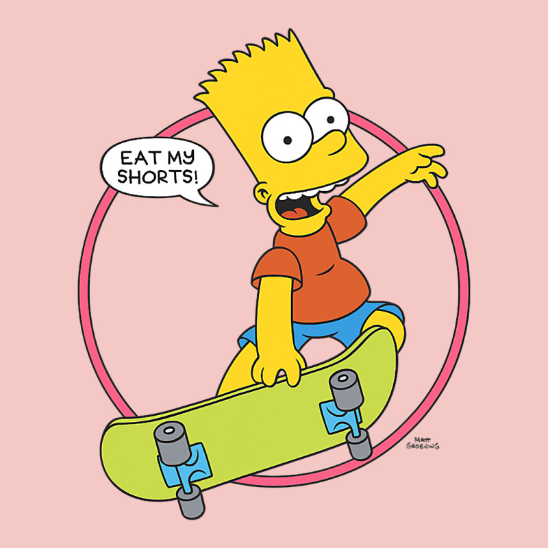 The Simpsons Bart Simpson Eat My Shorts Urban Heavy Tee by longCreatives | Teevron