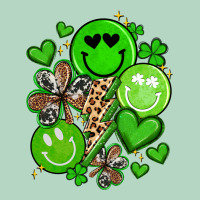 St Patrick's Day Green Smile Classic Tee | Teevron