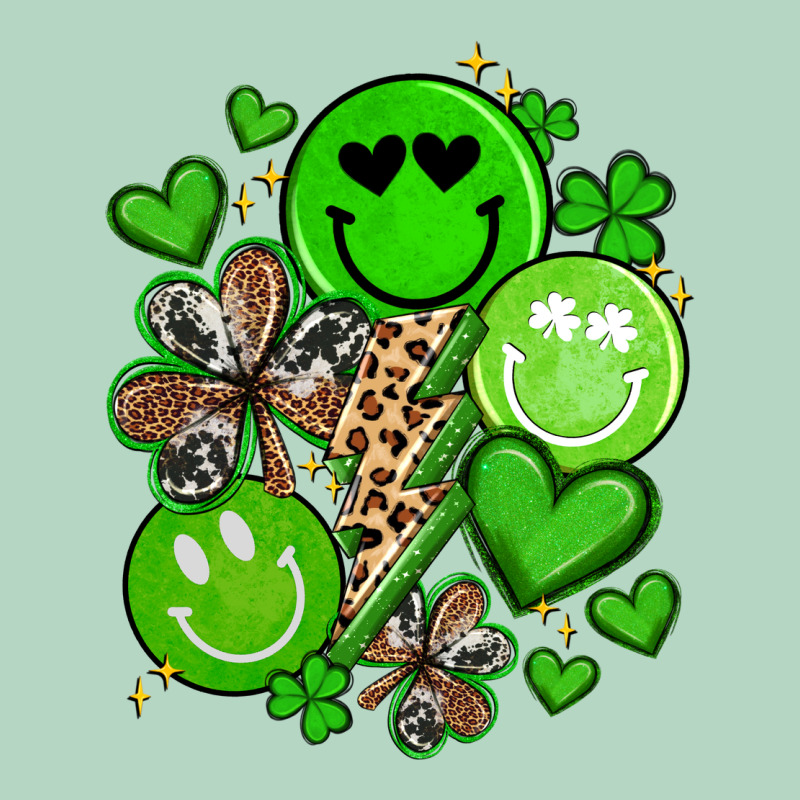 St Patrick's Day Green Smile Classic Tee by Artiststas | Teevron