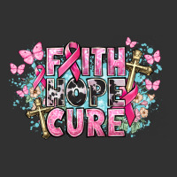 Faith Hope Cure Cancer Awareness Urban Heavy Tee | Teevron