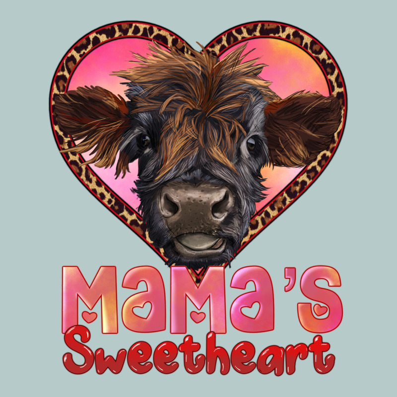 Mama's Sweetheart Highland Calf Heavy Core Tee by RanaPortraitStore | Teevron