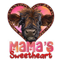 mama's sweetheart highland calf | Teevron
