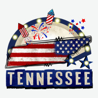 Tennessee 4th Of July Urban Heavy Tee | Teevron