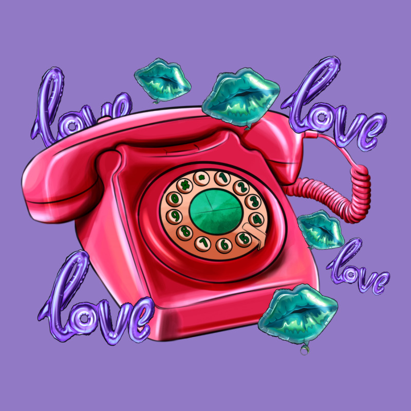 Love Balloons And Pink Valentines Telephone Urban Hoodie by AdoDesignShop | Teevron