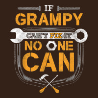 Mens Grampy Funny Handyman Fix It Fathers Day Gift Heavy Core Tee | Teevron