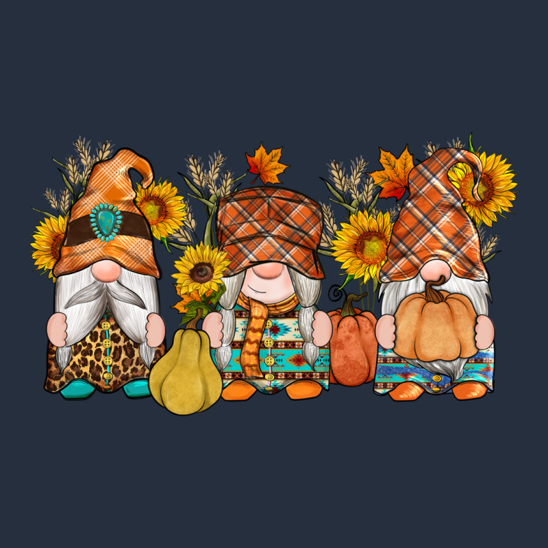 Fall Gnomes Pumpkin Sunflowers Zipper Hoodie by Artiststas | Teevron