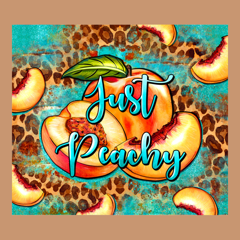 Just Peachy Peach Tumbler Heavyweight Hoodie by BarkalooDesign | Teevron