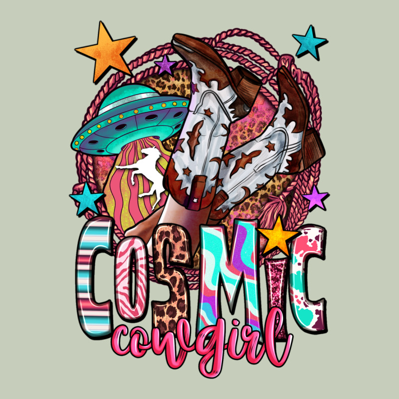 Cosmic Cowgirl Long Sleeve Tee by OliviaCreatesArt | Teevron