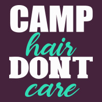 Camp Hair Don't Care Black Premium Tee | Teevron