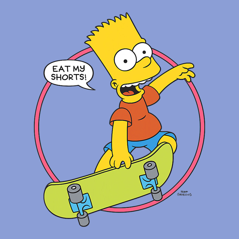 The Simpsons Bart Simpson Eat My Shorts Long Sleeve Tee by longCreatives | Teevron