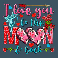 I Love You To The Moon And Back Valentine's Day Urban Heavy Tee | Teevron