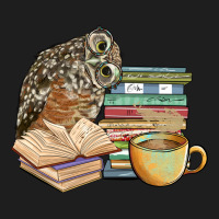 Owl And Books Heavyweight Hoodie | Teevron