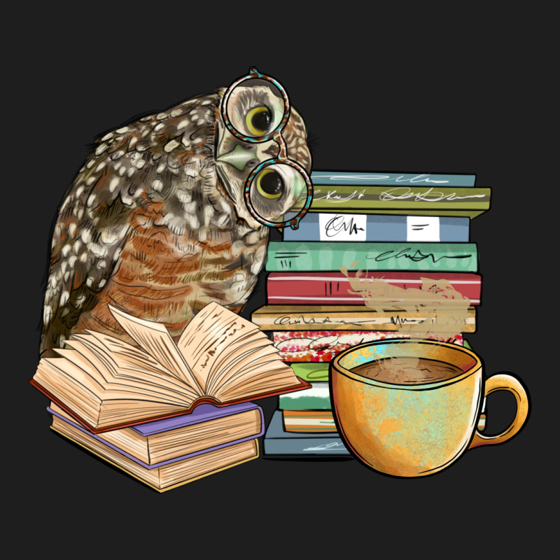 Owl And Books Heavyweight Hoodie by BarkalooDesign | Teevron