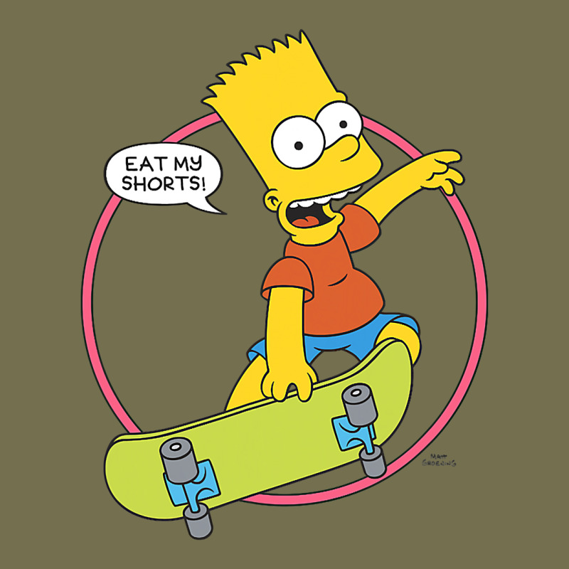 The Simpsons Bart Simpson Eat My Shorts Vintage Hoodie by longCreatives | Teevron