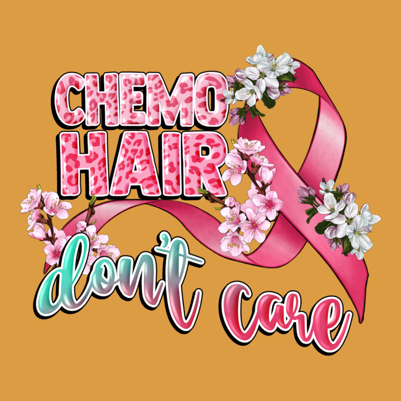 Chemo Hair Dont Care Urban Heavy Tee by CowGirlArtShop | Teevron