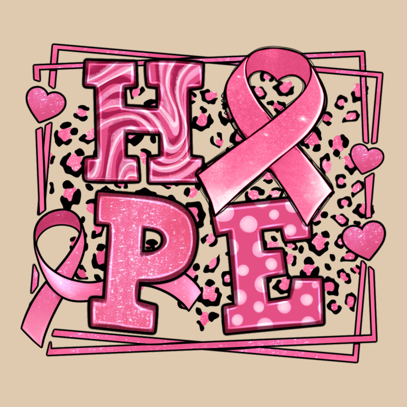 Hope Breast Cancer Awareness Ribbon Heavyweight Sweatshirt by LillyAllenDesigns | Teevron