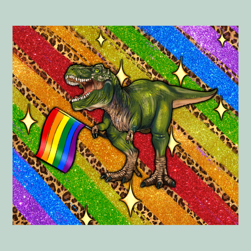 Lgbtq Dinosaur T Rex Tumbler Zipper Hoodie by Artiststas | Teevron