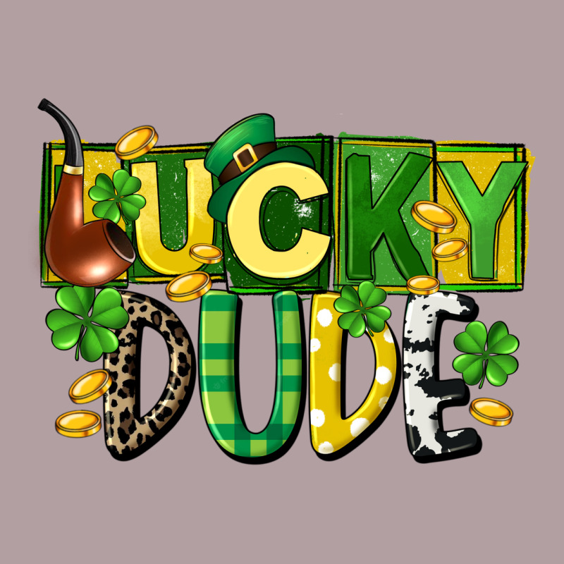 Lucky Dude  St. Patrick's Day Vintage Hoodie by CowGirlArtShop | Teevron