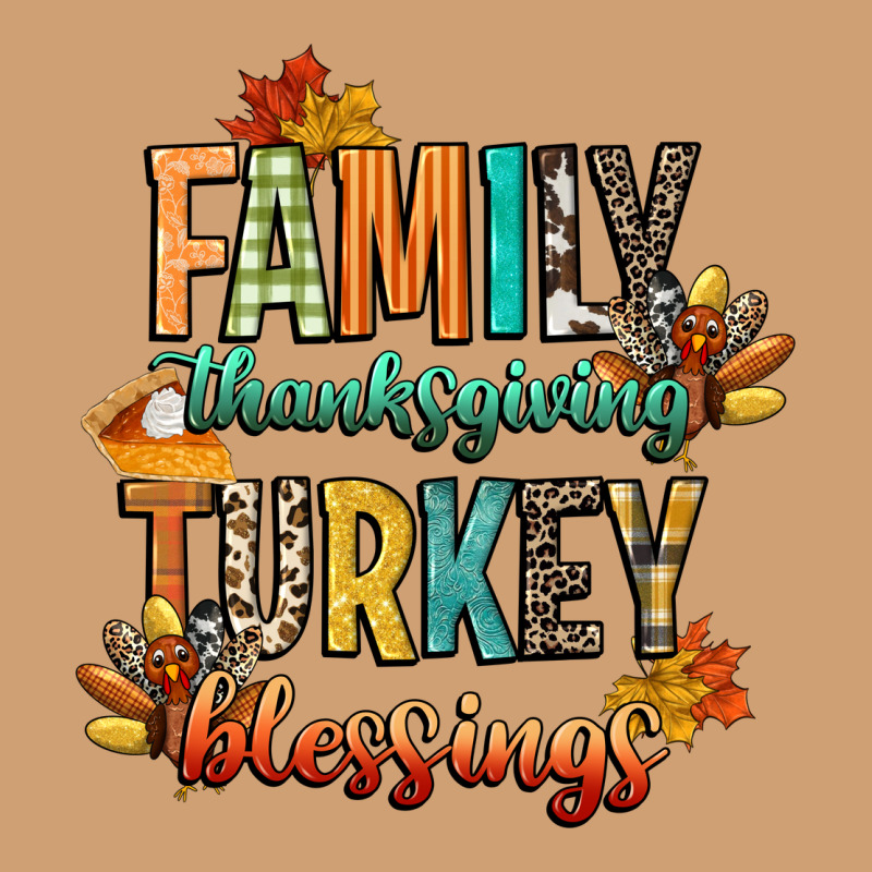 Family Thanksgiving Turkey Blessing Vintage Tee by CowGirlArtShop | Teevron