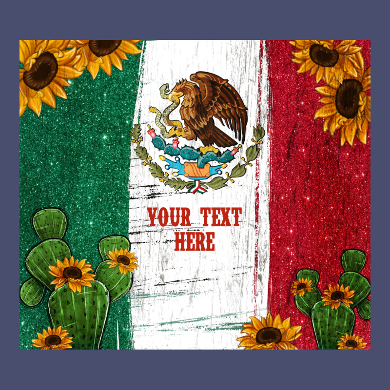 Preview Cactus Sunflower Mexican Flag Vintage Tee by Jasminsmagicworld | Teevron