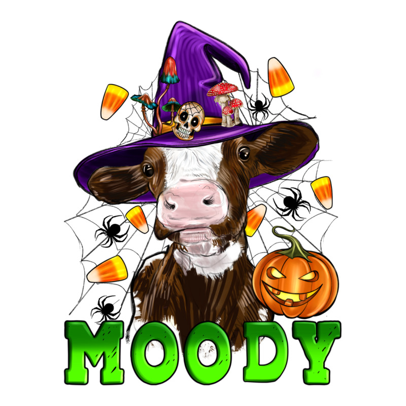 Moody Cow Zipper Hoodie by Artiststas | Teevron