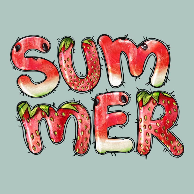 Summer Watermelon And Strawberry Premium Sweatshirt by BarkalooDesign | Teevron