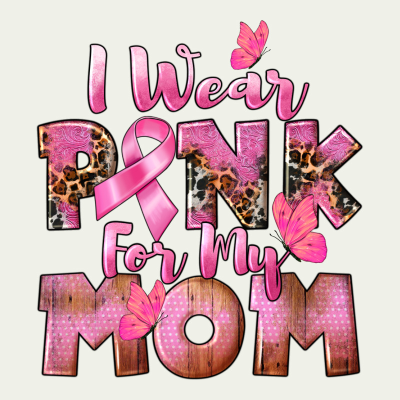 I Wear Pink For My Mom Urban Heavy Tee by CowGirlArtShop | Teevron