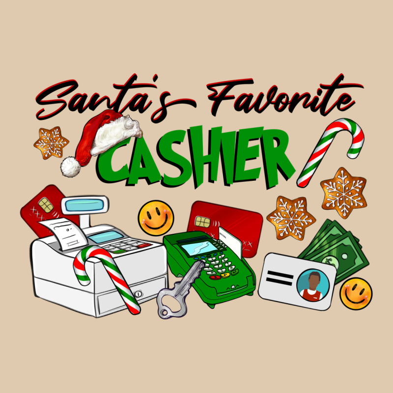 Santa's Favorite Cashier Heavyweight Sweatshirt by LillyAllenDesigns | Teevron