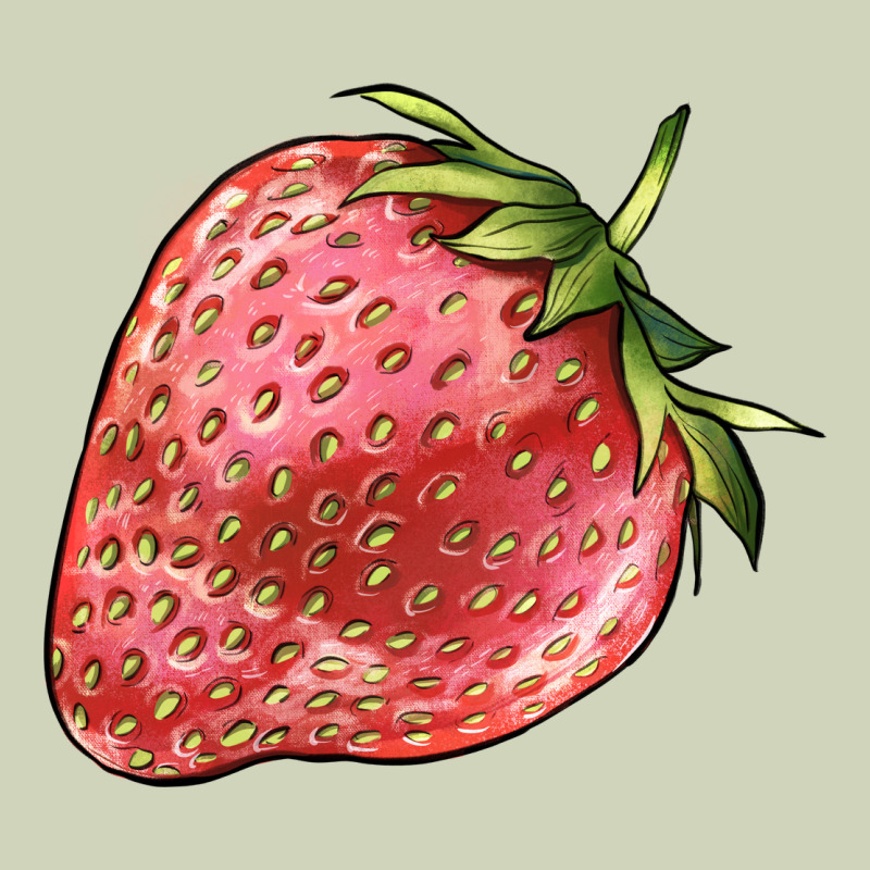 Strawberry Heavyweight Hoodie by BarkalooDesign | Teevron