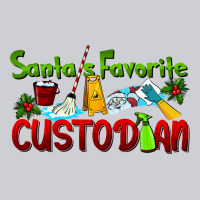 Santa's Favorite Custodian Heavyweight Sweatshirt | Teevron