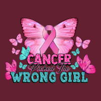 Cancer Picked The Wrong Girl Cancer Awareness Classic Tee | Teevron