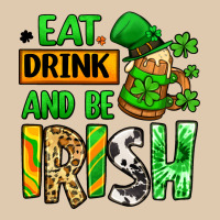 Eat Drink And Be Irish St. Patrick's Heavyweight Sweatshirt | Teevron