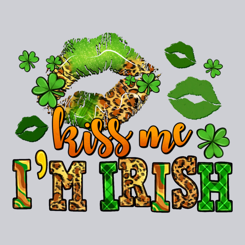 Kiss Me Im Irish St Patricks Lip Stain Heavyweight Sweatshirt by LillyAllenDesigns | Teevron