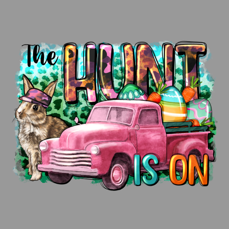 The Hunt Is On Easter Day Vintage Hoodie by CowGirlArtShop | Teevron