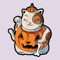 Cute Kawaii Maneki Neko Cat Halloween Pumpkin Costume Boys Classic Tee | Teevron