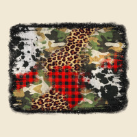 Army Cowhide Leopard Christmas Premium Tee | Teevron