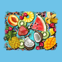 Summer Fruits Background Premium Sweatshirt | Teevron