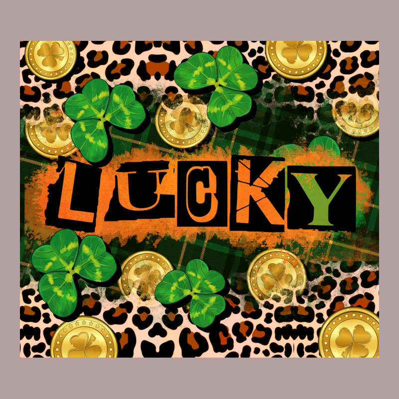 St. Patricks Day Lucky Vintage Hoodie by CowGirlArtShop | Teevron