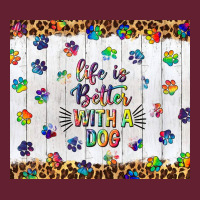 Life Is Better With A Dog Tumbler Tbs Classic Tee | Teevron