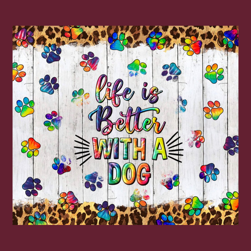 Life Is Better With A Dog Tumbler Tbs Classic Tee by TumblerDesignByShophia | Teevron