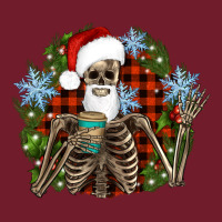 Santa Skeleton Christmas Zipper Hoodie | Teevron