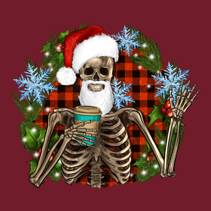 Santa Skeleton Christmas Zipper Hoodie by Artiststas | Teevron