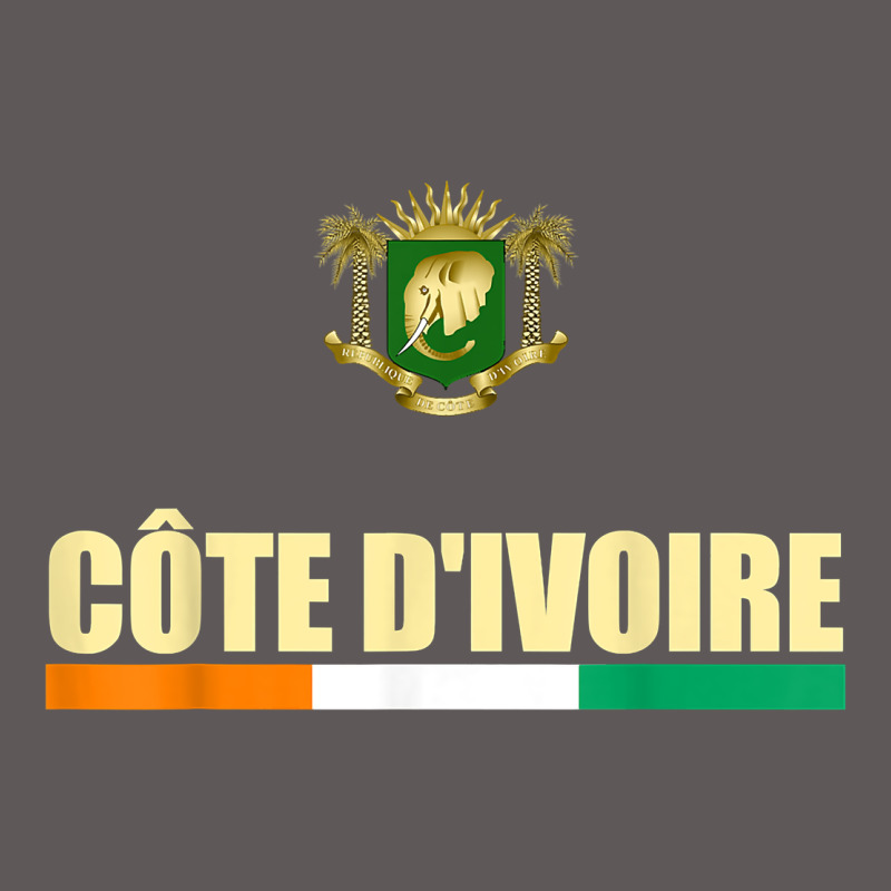 Cote D_ivoire National Flag Ivory Coast Coat Of Arms Gift Premium Hoodie by trangStudio | Teevron
