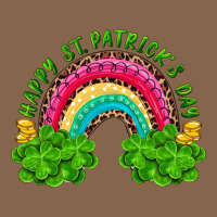 Happy St. Patrick's Day Rainbow And Shamrock Premium Tee | Teevron